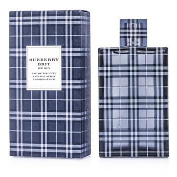 OJAM Online Shopping - Burberry Brit Eau De Toilette Spray 100ml/3.3oz Men's Fragrance