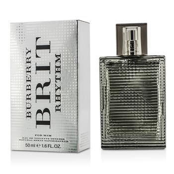 OJAM Online Shopping - Burberry Brit Rhythm Intense Eau De Toilette Spray 50ml/1.6oz Men's Fragrance