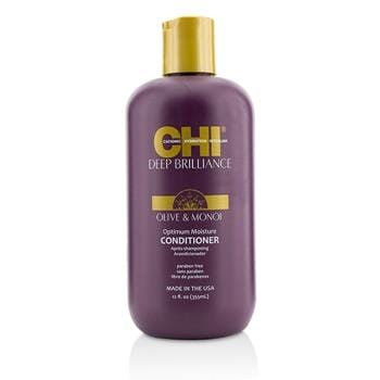 OJAM Online Shopping - CHI Deep Brilliance Olive & Monoi Optimum Moisture Conditioner 355ml/12oz Hair Care