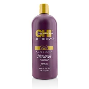 OJAM Online Shopping - CHI Deep Brilliance Olive & Monoi Optimum Moisture Conditioner 946ml/32oz Hair Care