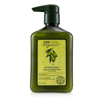 OJAM Online Shopping - CHI Olive Organics Styling Glaze (Light to Medium Hold - For All Hair Types) 340ml/11.5oz Hair Care