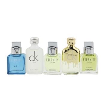 OJAM Online Shopping - Calvin Klein Miniature Coffret: CK One 10ml + Eternity 10ml + CK One Gold 10ml + Eternity Air 10ml + Eternity 10ml 5pcs Men's Fragrance