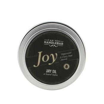 OJAM Online Shopping - Can You Handlebar Dry Oil Beard Balm - Joy (Peppermint & Clary Sage Aroma) (Exp. Date: 10/2021) 60g/1.55oz Men's Skincare