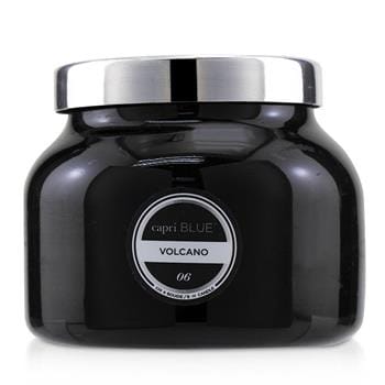 OJAM Online Shopping - Capri Blue Black Jar Candle - Volcano 226g/8oz Home Scent