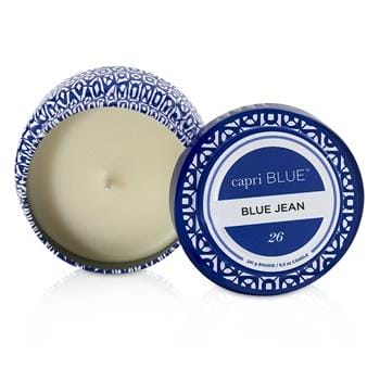 OJAM Online Shopping - Capri Blue Printed Travel Tin Candle - Blue Jean 241g/8.5oz Home Scent