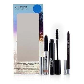 OJAM Online Shopping - Cargo Swimmables Longwear Eye Kit - Endless Summer 3pcs Make Up