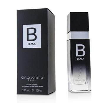 OJAM Online Shopping - Carlo Corinto Black Eau De Toilette Spray 100ml/3.3oz Men's Fragrance