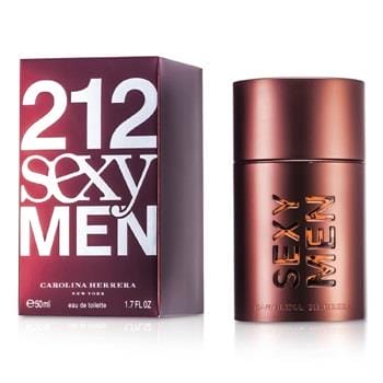 OJAM Online Shopping - Carolina Herrera 212 Sexy Men Eau De Toilette Spray 50ml/1.7oz Men's Fragrance