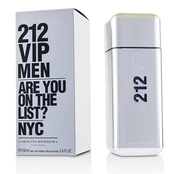 OJAM Online Shopping - Carolina Herrera 212 VIP Eau De Toilette Spray 100ml/3.3oz Men's Fragrance