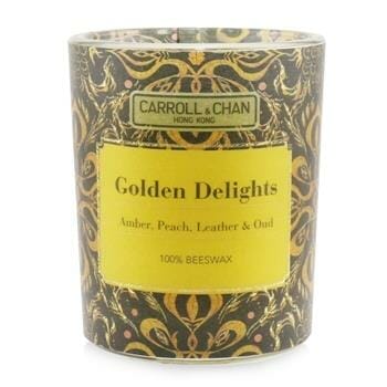 OJAM Online Shopping - Carroll & Chan 100% Beeswax Votive Candle - Golden Delights 65g/2.3oz Home Scent