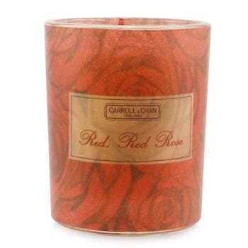 OJAM Online Shopping - Carroll & Chan 100% Beeswax Votive Candle - Red Red Rose 65g/2.3oz Home Scent