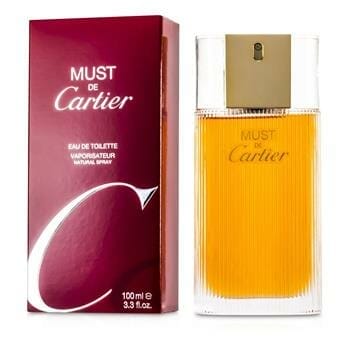 OJAM Online Shopping - Cartier Must De Cartier Eau De Toilette Spray 100ml/3.3oz Ladies Fragrance