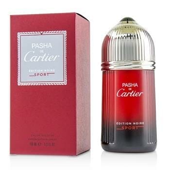 OJAM Online Shopping - Cartier Pasha Edition Noire Sport Eau De Toilette Spray 100ml/3.3oz Men's Fragrance