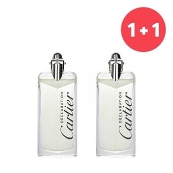 OJAM Online Shopping - Cartier 【1+1 Set】Declaration Eau De Toilette Spray 100ml/3.3oz x2 Men's Fragrance