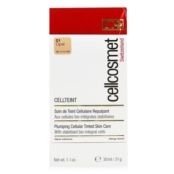 OJAM Online Shopping - Cellcosmet & Cellmen Cellcosmet CellTeint Plumping Cellular Tinted Skincare - #01 Opal (Box Slightly Damaged) 30ml/1.1oz Skincare