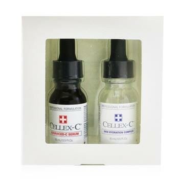 OJAM Online Shopping - Cellex-C Advanced-C Serum 2 Step Starter Kit: Advanced-C Serum + Skin Hydration Complex (Exp. Date: 05/2022) 2x15ml/0.5oz Skincare