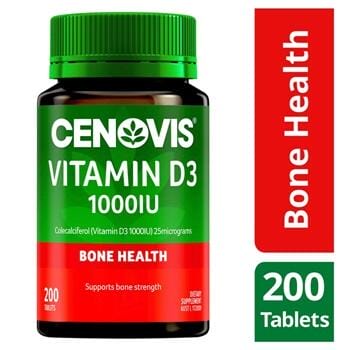 OJAM Online Shopping - Cenovis [Authorized Sales Agent] Cenovis Calcium VD - 200 Tablets 200pcs/box Supplements