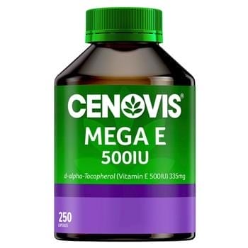 OJAM Online Shopping - Cenovis [Authorized Sales Agent] Cenovis MEGA E 500mg -  250 Capsules 250pcs/box Supplements