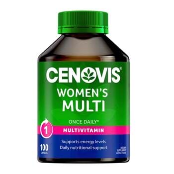 OJAM Online Shopping - Cenovis [Authorized Sales Agent] Cenovis Once Daily Women's Multi - 100 Capsules 100pcs/box Supplements