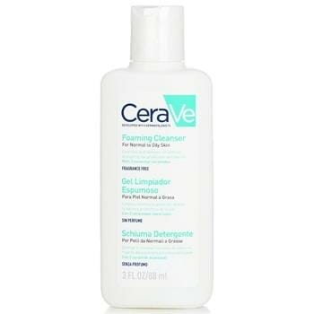 OJAM Online Shopping - CeraVe Foaming Cleanser For Normal To Oily Skin 88ml/3oz Skincare