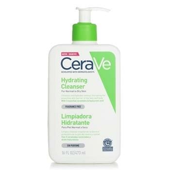 OJAM Online Shopping - CeraVe Hydrating Cleanser For Normal to Dry Skin (Packaging Random Pick) 473ml/16oz Skincare