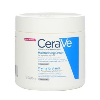 OJAM Online Shopping - CeraVe Moisturising Cream For Dry to Very Dry Skin (US/EU Random Packing Pick) 454g/16oz Skincare