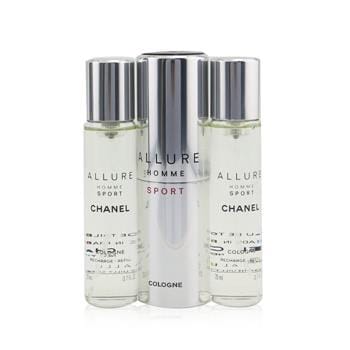 OJAM Online Shopping - Chanel Allure Homme Sport Cologne Travel Spray & Two Refills 3x20ml/0.7oz Men's Fragrance