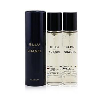 OJAM Online Shopping - Chanel Bleu De Chanel Parfum Twist & Spray 3x20ml/0.7oz Men's Fragrance