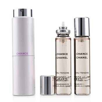 OJAM Online Shopping - Chanel Chance Eau Tendre Twist & Spray Eau De Toilette 3x20ml/0.7oz Ladies Fragrance