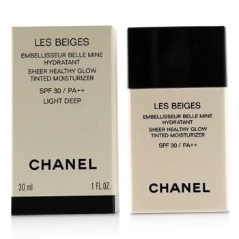 OJAM Online Shopping - Chanel Les Beiges Sheer Healthy Glow Tinted Moisturizer SPF 30 - # Light Deep 30ml/1oz Make Up