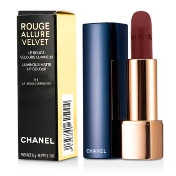 OJAM Online Shopping - Chanel Rouge Allure Velvet - # 51 La Bouleversante 3.5g/0.12oz Make Up