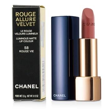 OJAM Online Shopping - Chanel Rouge Allure Velvet - # 58 Rouge Vie 3.5g/0.12oz Make Up