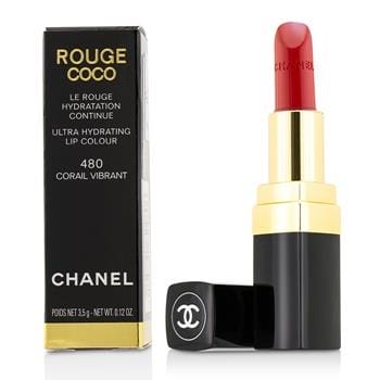 OJAM Online Shopping - Chanel Rouge Coco Ultra Hydrating Lip Colour - # 480 Corail Vibrant 3.5g/0.12oz Make Up