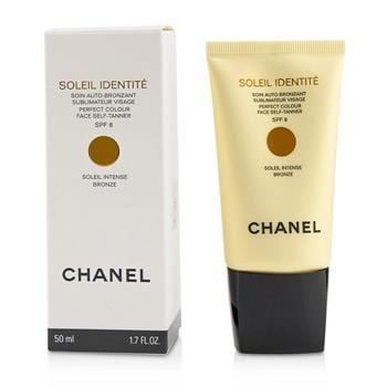 OJAM Online Shopping - Chanel Soleil Identite Perfect Colour Face Self Tanner SPF 8 - Intense (Bronze) 50ml/1.7oz Skincare