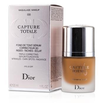 OJAM Online Shopping - Christian Dior Capture Totale Triple Correcting Serum Foundation SPF25 - # 030 Medium Beige 30ml/1oz Make Up