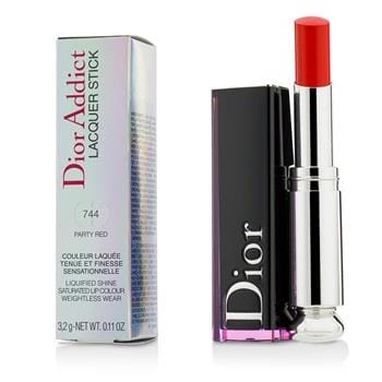 OJAM Online Shopping - Christian Dior Dior Addict Lacquer Stick - # 744 Party Red 3.2g/0.11oz Make Up