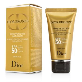 OJAM Online Shopping - Christian Dior Dior Bronze Beautifying Protective Creme Sublime Glow SPF 50 For Face 50ml/1.8oz Skincare