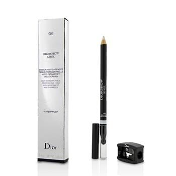 OJAM Online Shopping - Christian Dior Diorshow Khol Pencil Waterproof With Sharpener - # 009 White Khol 1.4g/0.04oz Make Up