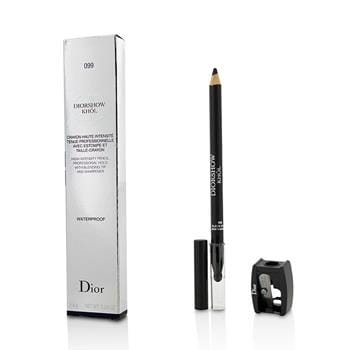 OJAM Online Shopping - Christian Dior Diorshow Khol Pencil Waterproof With Sharpener - # 099 Black Khol 1.4g/0.04oz Make Up