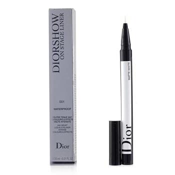 OJAM Online Shopping - Christian Dior Diorshow On Stage Liner Waterproof - # 001 Matte White 0.55ml/0.01oz Make Up