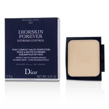 OJAM Online Shopping - Christian Dior Diorskin Forever Extreme Control Perfect Matte Powder Makeup SPF 20 Refill - # 022 Cameo 9g/0.31oz Make Up