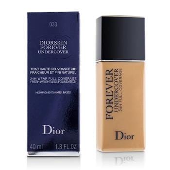 OJAM Online Shopping - Christian Dior Diorskin Forever Undercover 24H Wear Full Coverage Water Based Foundation - # 033 Apricot Beige 40ml/1.3oz Make Up