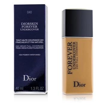 OJAM Online Shopping - Christian Dior Diorskin Forever Undercover 24H Wear Full Coverage Water Based Foundation - # 040 Honey Beige 40ml/1.3oz Make Up