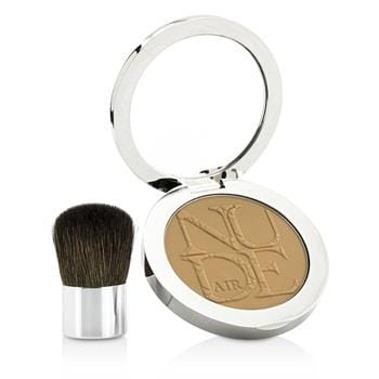 OJAM Online Shopping - Christian Dior Diorskin Nude Air Healthy Glow Invisible Powder (With Kabuki Brush) - # 040 Honey Beige 10g/0.35oz Make Up