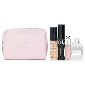 OJAM Online Shopping - Christian Dior Miss Dior Blooming Bouquet Pouch Set 4pcs+Pouch Make Up