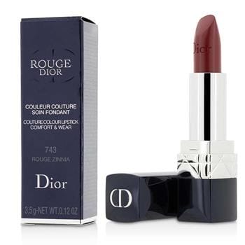 OJAM Online Shopping - Christian Dior Rouge Dior Couture Colour Comfort & Wear Lipstick - # 743 Rouge Zinnia 3.5g/0.12oz Make Up