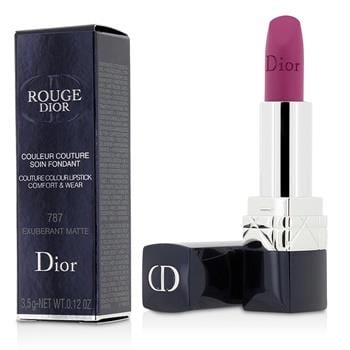 OJAM Online Shopping - Christian Dior Rouge Dior Couture Colour Comfort & Wear Matte Lipstick - # 787 Exuberant Matte 3.5g/0.12oz Make Up