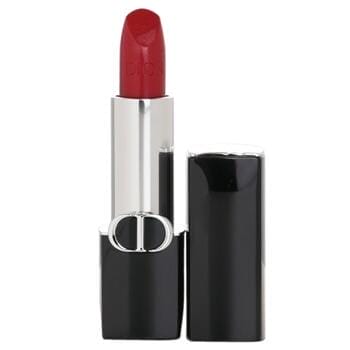 OJAM Online Shopping - Christian Dior Rouge Dior Couture Colour Velvet & Satin Finishes Lipstick - # 999 Satin Finish 3.5g/0.12oz Make Up