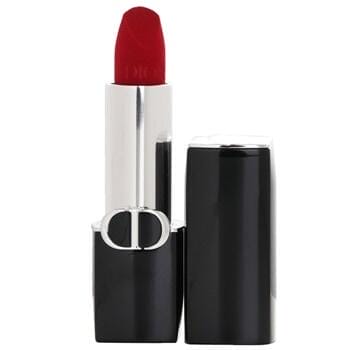OJAM Online Shopping - Christian Dior Rouge Dior Couture Colour Velvet & Satin Finishes Lipstick - # 999 Velvet Finish 3.5g/0.12oz Make Up