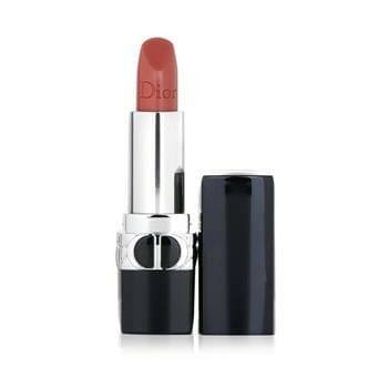 OJAM Online Shopping - Christian Dior Rouge Dior Floral Care Refillable Lip Balm - # 100 Nude Look (Satin Balm) 3.5g/0.12oz Make Up